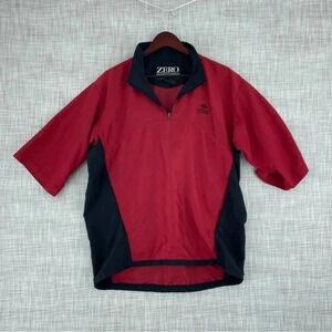 Zero Restriction Mens Size M golf windbreaker *stain 1672